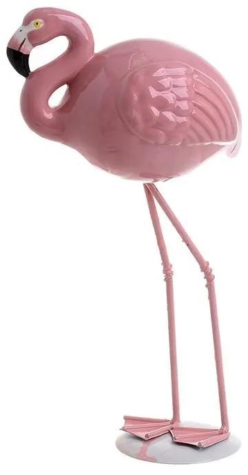 Decoratiune de masa din ceramica Flamingo 27 cm