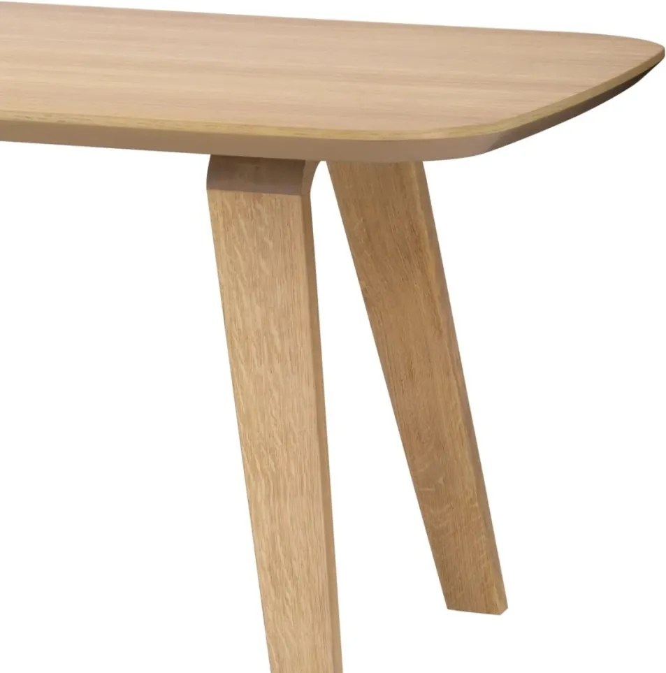 Masa design LUX Glover Natural oak, 245x109cm