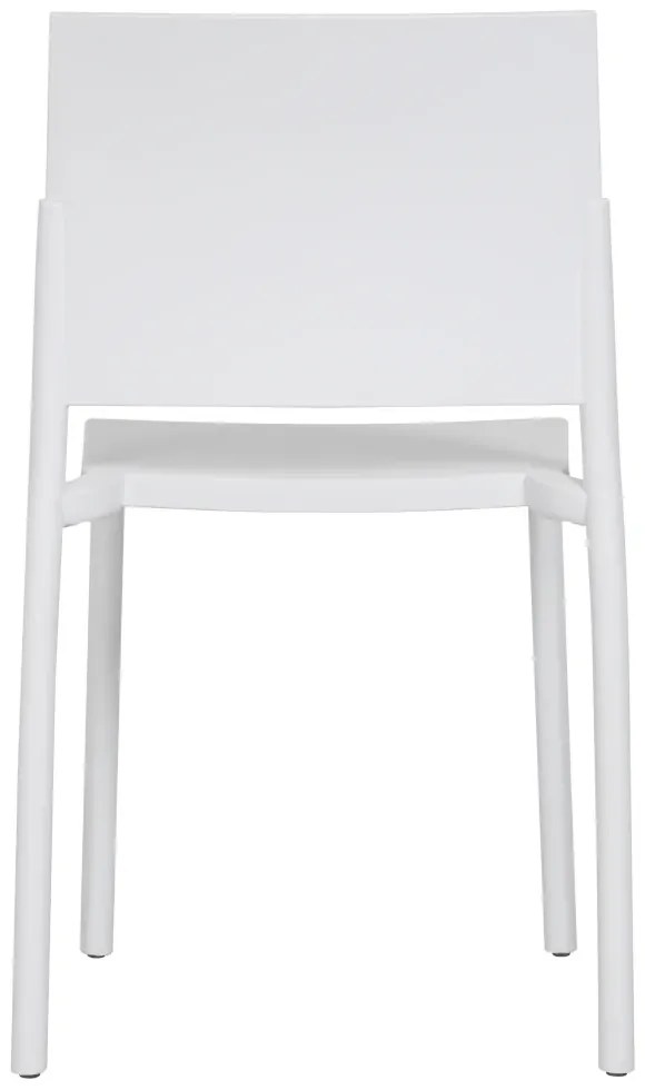 Scaun din plastic KOSTAS, alb