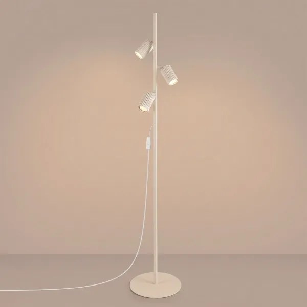Sollux SL.2018 - Lampadar KARBON 3xGU10/10W/230V crem