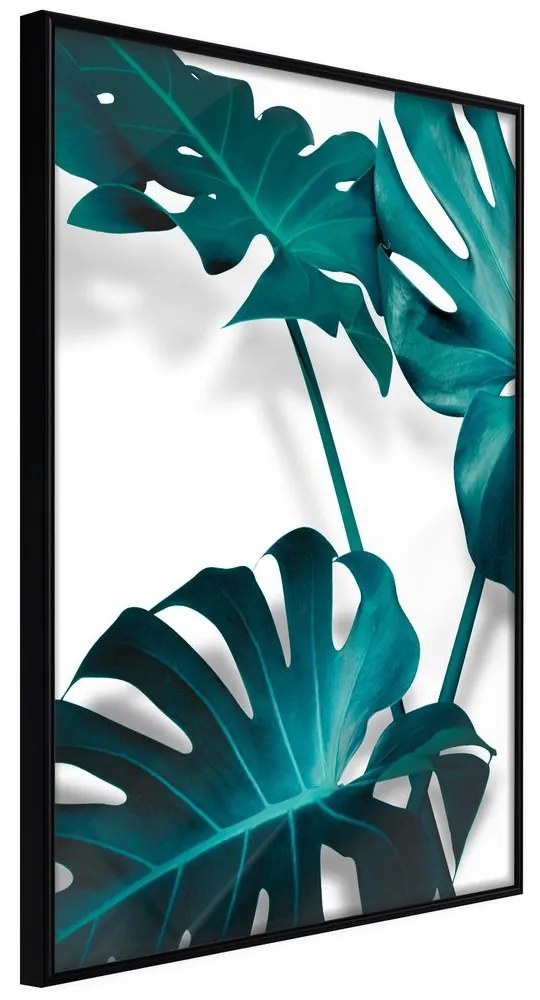 Poster - Turquoise Monstera II