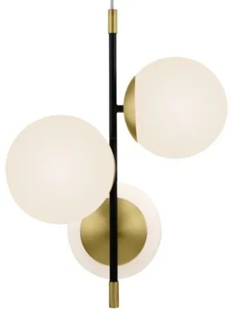 Lustră pe cablu Maytoni MOD048PL-03G NOSTALGIA 3xE14/40W/230V