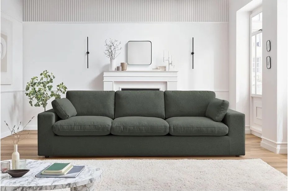 Canapea verde 250 cm Belair – Bobochic Paris