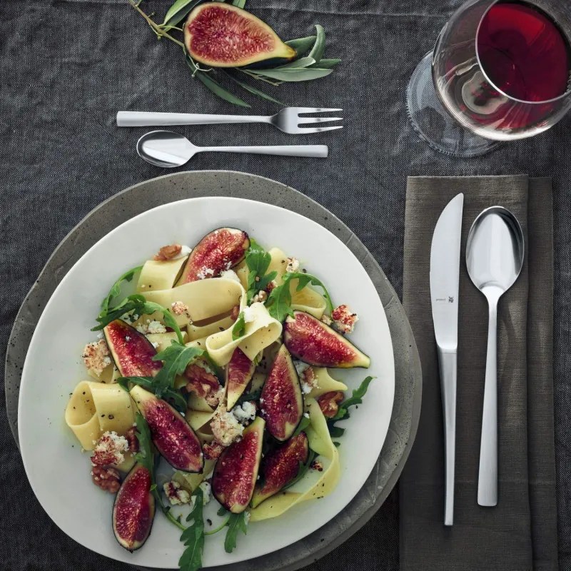 Set tacamuri Corvo WMF 30 piese, Cromargan protect, Oglindă și lustruit manual, Oțel inoxidabil 18/10, Argint