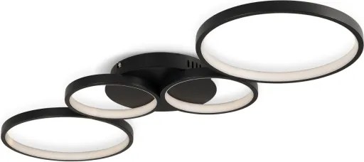 BRILAGI - Plafonieră LED ECHO LED/40W/230V 4000K 32x90 cm neagră