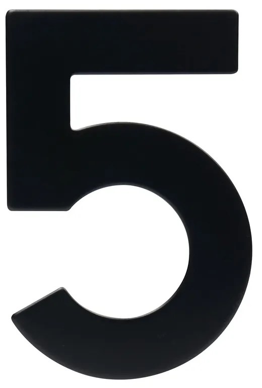Număr casă 5", RN.95L, negru"