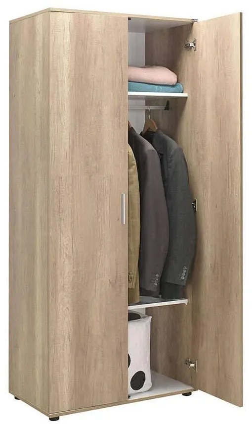 Dulap Haine Adore Trendline cu 2 usi si umeras, 80 x 187 x 47 cm