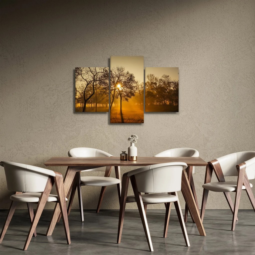 Tablou cu răsăsrit de soare (90x60 cm)