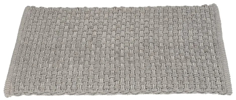 Covoraș de baie gri din material textil 50x80 cm Ecoli – Wenko