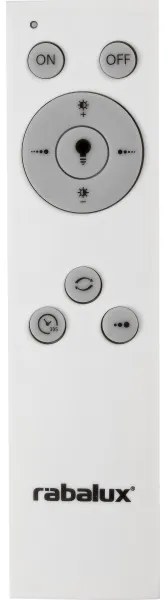 Rabalux - Plafonieră LED dimmabilă, 40W/230V, cu telecomandă, 3000-6000K