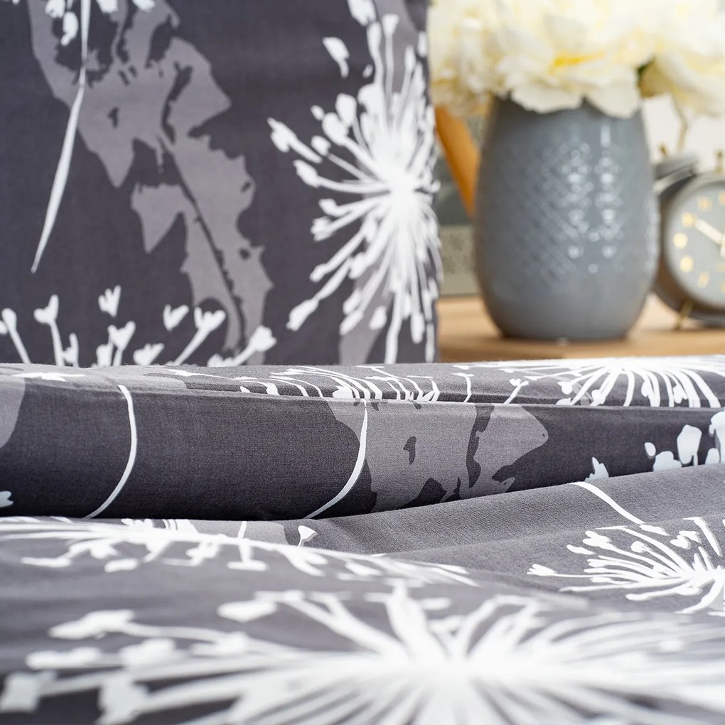 Lenjerie de pat din bumbac 4Home MidnightDandelions , 140 x 220 cm, 70 x 90 cm, 140 x 220 cm, 70 x 90 cm