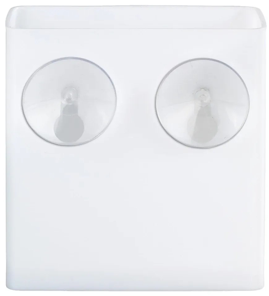 Perie de WC albă din plastic - Maximex