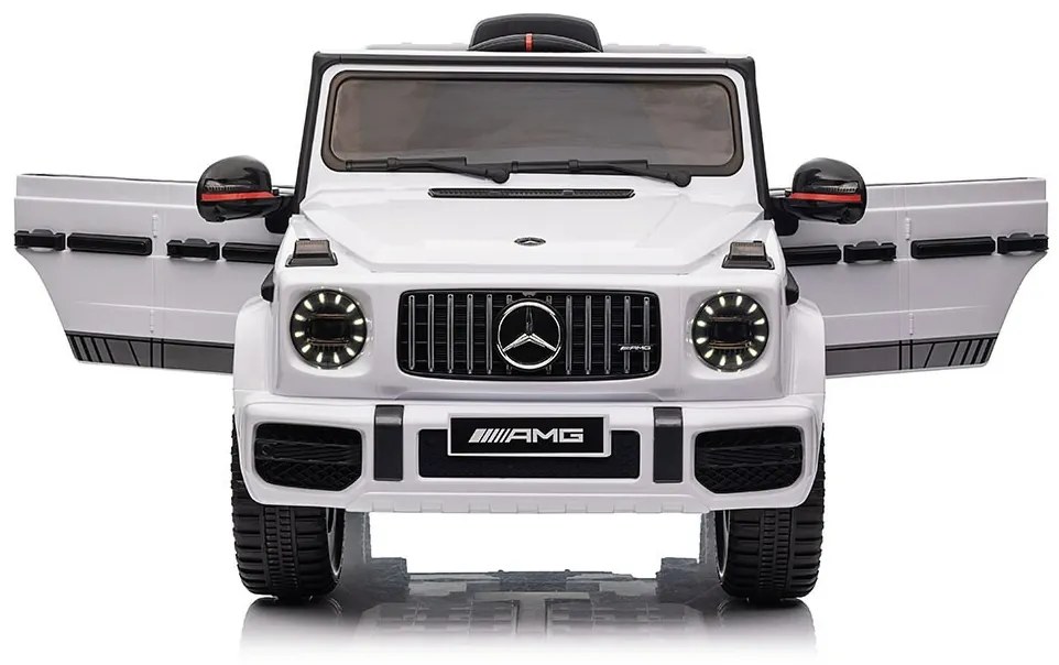 Mașină electrică Baby Mix Baby Mercedes-Benz G63AMG, alb