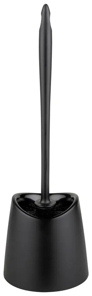 Perie de WC neagră din plastic Portes – Allstar