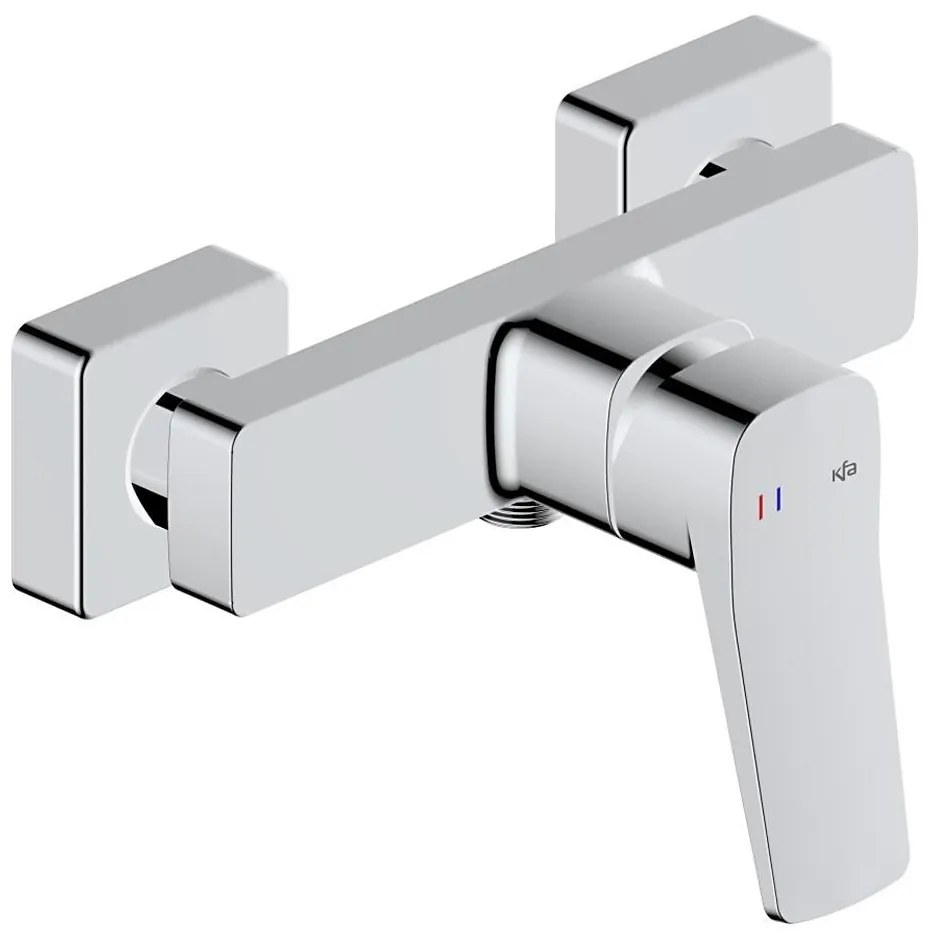 Baterie pentru duș KFA Armatura MALAGA 4526-010-00, crom lucios