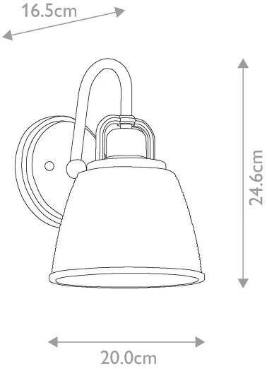 Aplică LED pentru baieQuoizel QZ-DUBLIN1-PC DUBLIN 1xG9/3W/230V IP44 crom