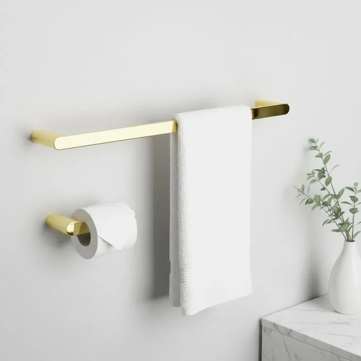 Set accesorii pentru baie Mati auriu 4 piese