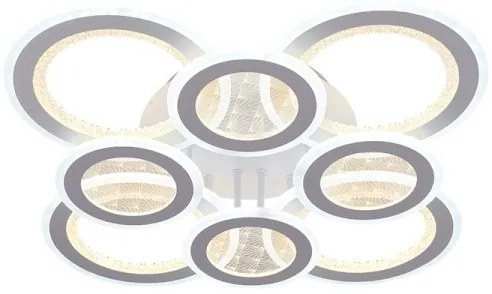 Lustră LED dimabilă aplicată LED/200W/230V 3000-6500K + telecomandă