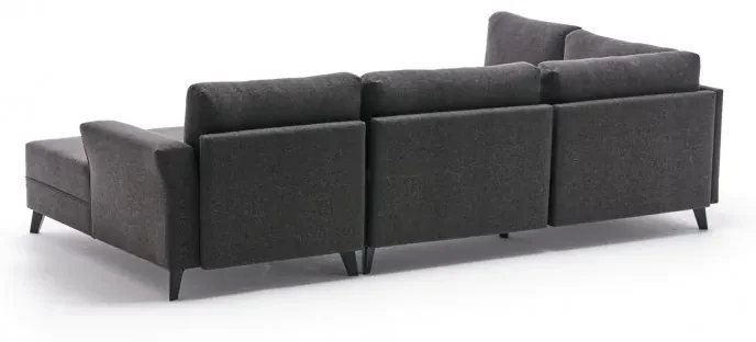 Canapea Tip Coltar in Forma de U Eris - Anthracite
