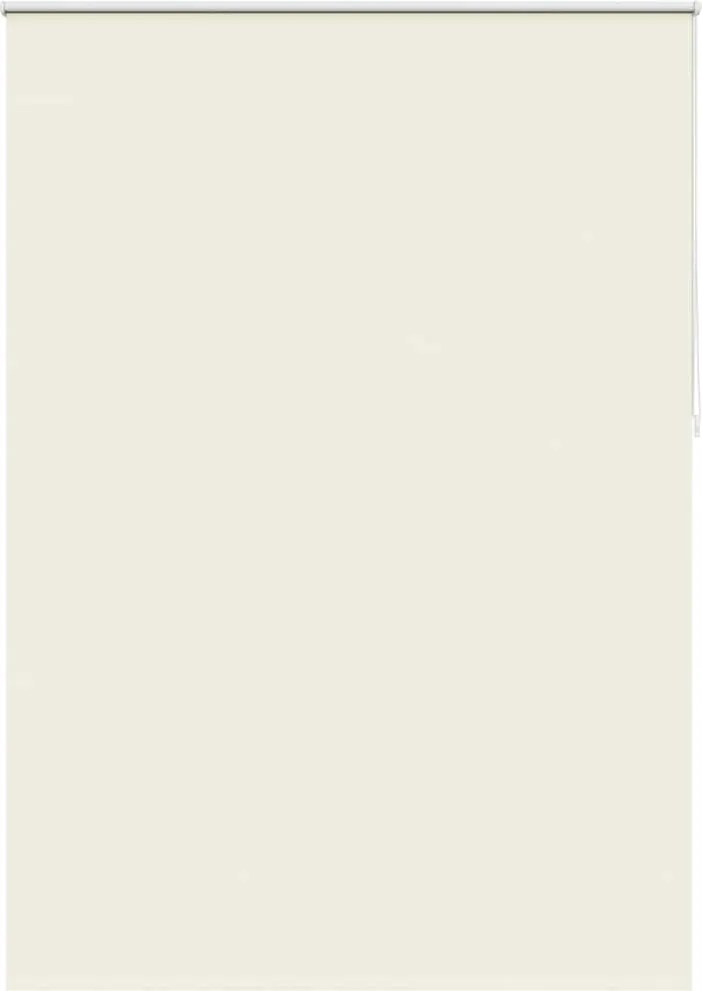 vidaXL Jaluzea opacă 164,4x230 cm, lățime material 160 cm, alb-gălbui