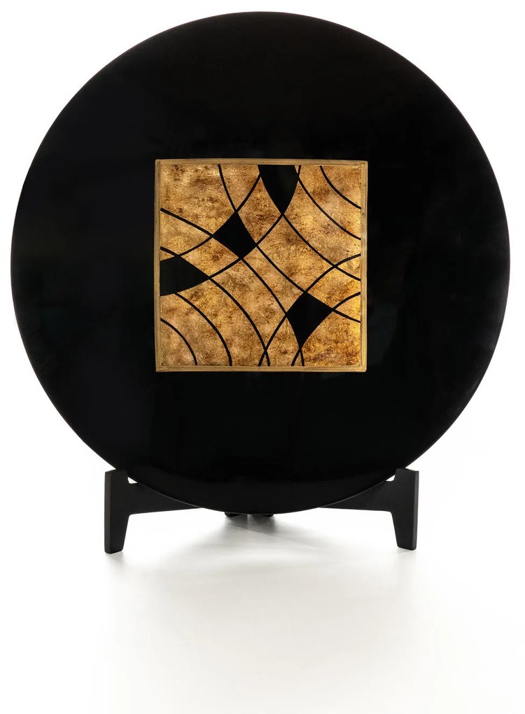 STONES Set de 3 farfurii decorative 50cm X 50cm H. 8cm | Aosom Romania