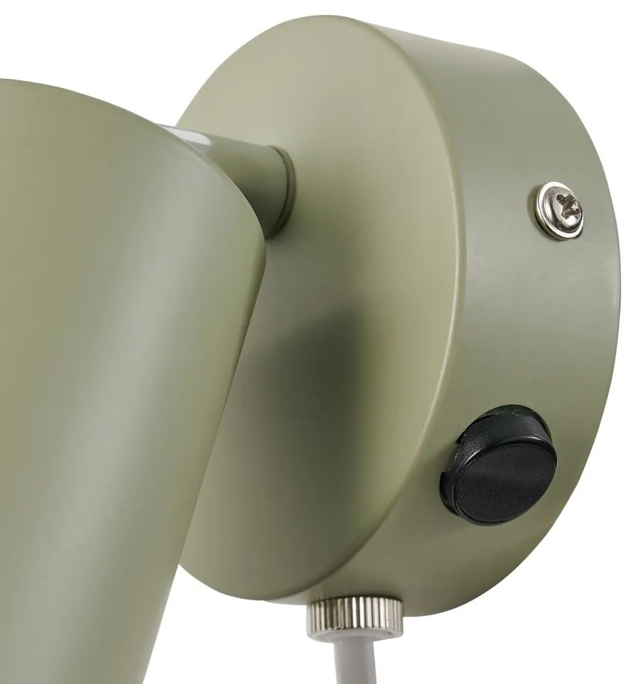 Aplica cu spot directionabil design nordic Explore verde