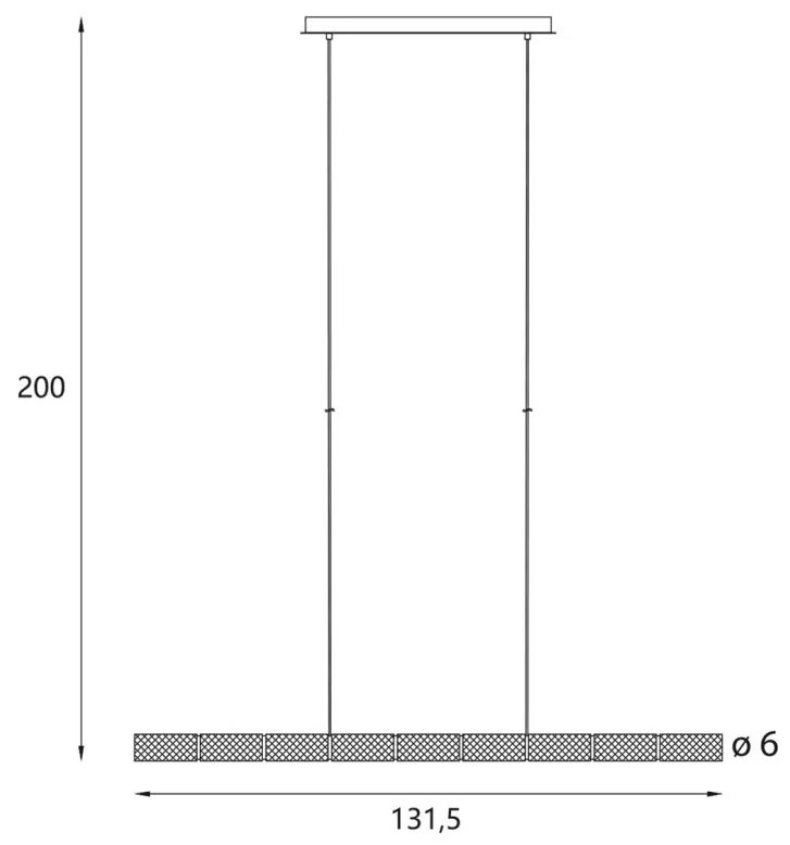 Lustra moderna suspendata LED Love 37W
