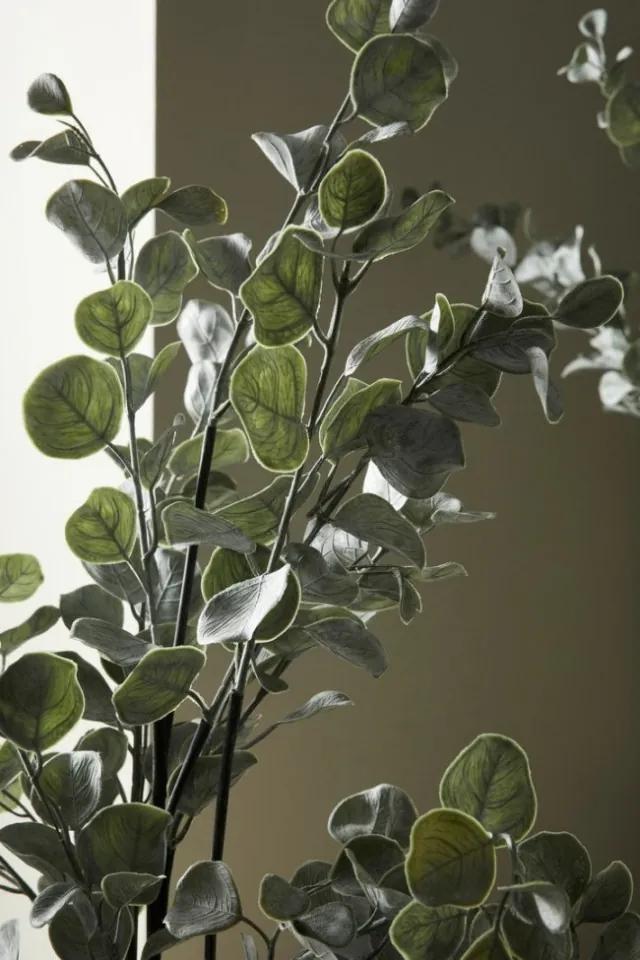 Planta artificiala decorativa cu ghiveci, 82 cm, Eucalipt Bizzotto