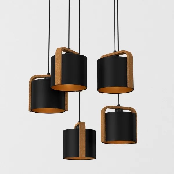 Lustră pe cablu JONKO 5xE27/60W/230V