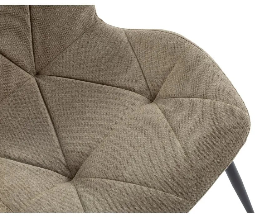 Scaune de dining kaki 4 buc. Luna – Marckeric