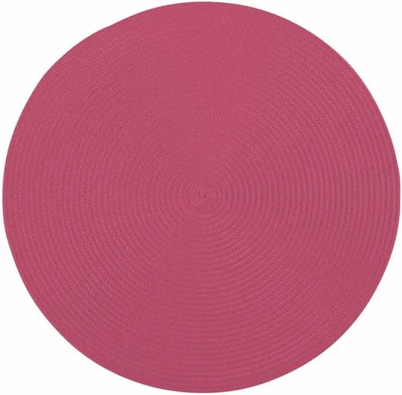 Suport rotund pentru farfurie Tiseco Home Studio Round, ø 38 cm, roz