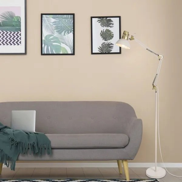 Lampadar ARISTEO 1xE27/40W/230V crem/aurie Rabalux 2197