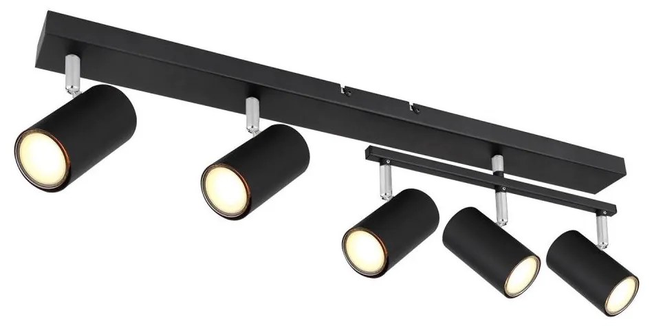 Spot Globo 57911-5B ROBBY 5xGU10/35W/230V negru