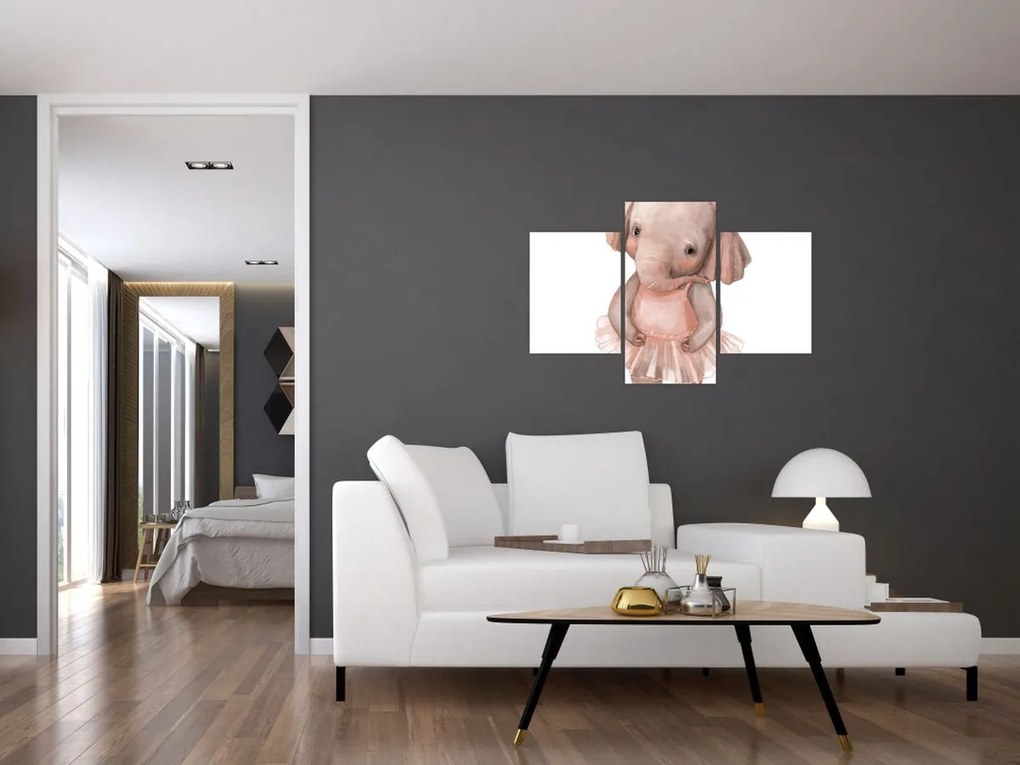 Tablou - Animăluț în acuarelă N⁰5 (90x60 cm)