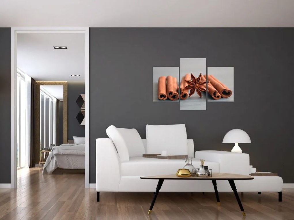 Tablou cu scorțișoară (90x60 cm)