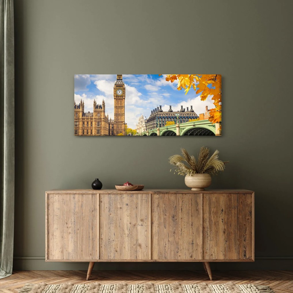 Tablou - Big Ben, Londra (120x50 cm)
