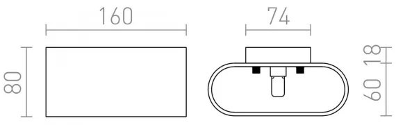 Aplică MARIO 1xG9/33W/230V RED-Design Rendl-R12743