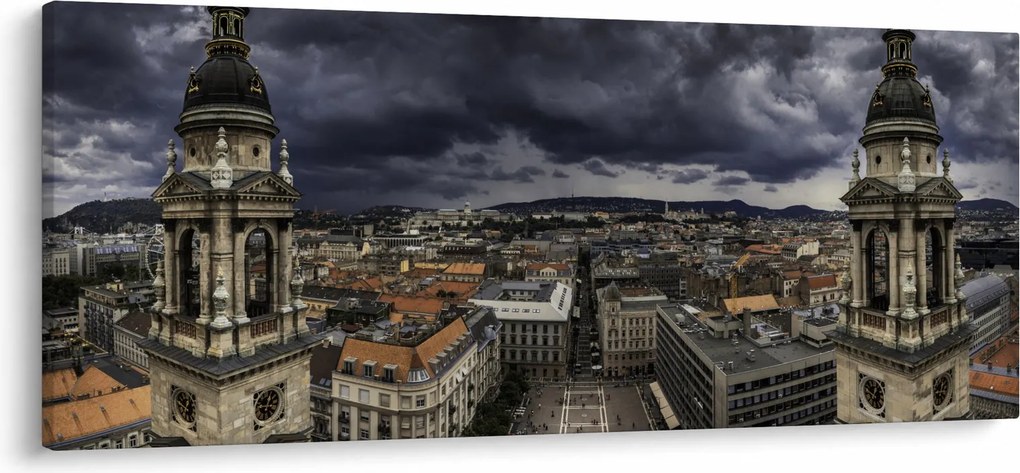 Tablou cu basilică (120x50 cm)