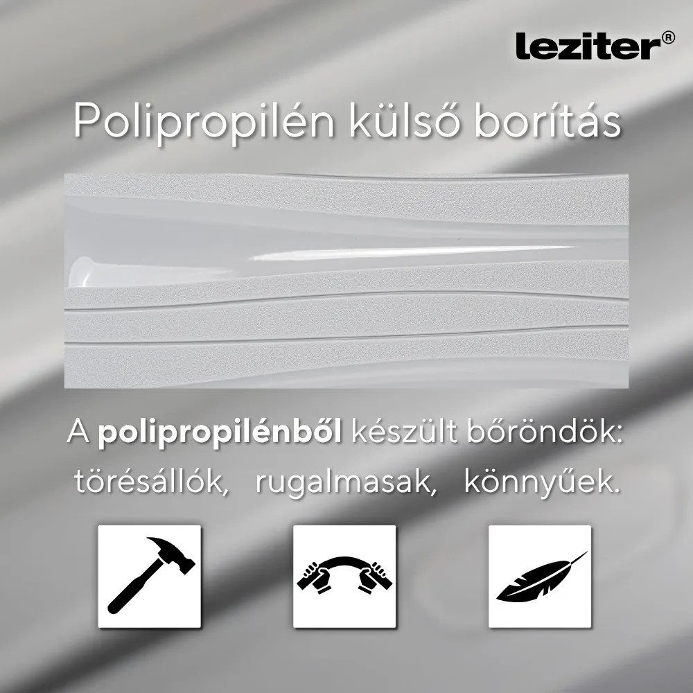 Valiză medie Travelux Voyager cu hardtop 42x65x24 cm gri