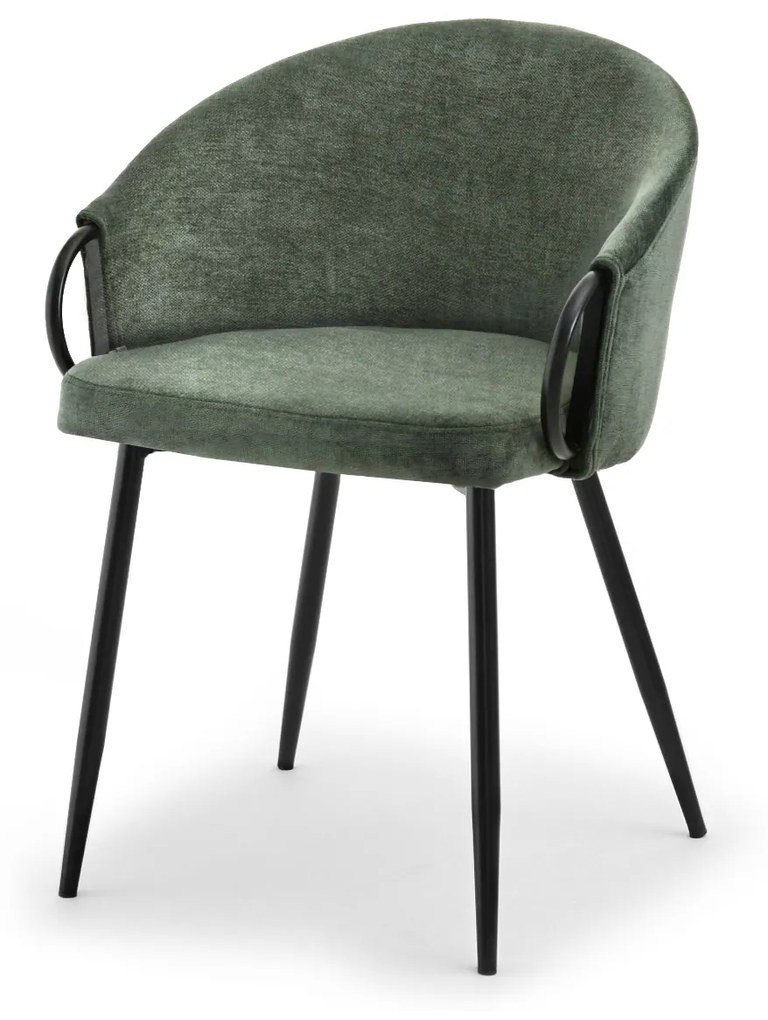 Scaun Carma K (verde + negru). 1111004