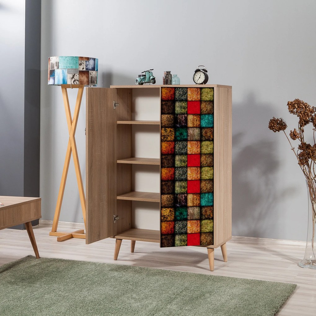 Dulap Multibox (stejar sonoma). 1072018
