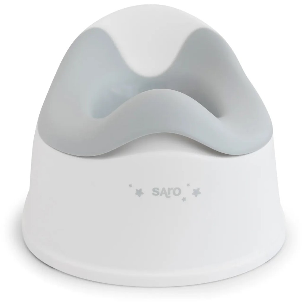 Olita copii, EasyStart, recipient detasabil, baza antiderapanta, bariera anti-stropire, Gri