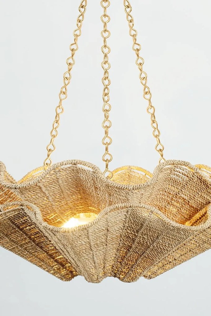Lustra suspendata design LUX, Franghia Abaca, HAYWORTH