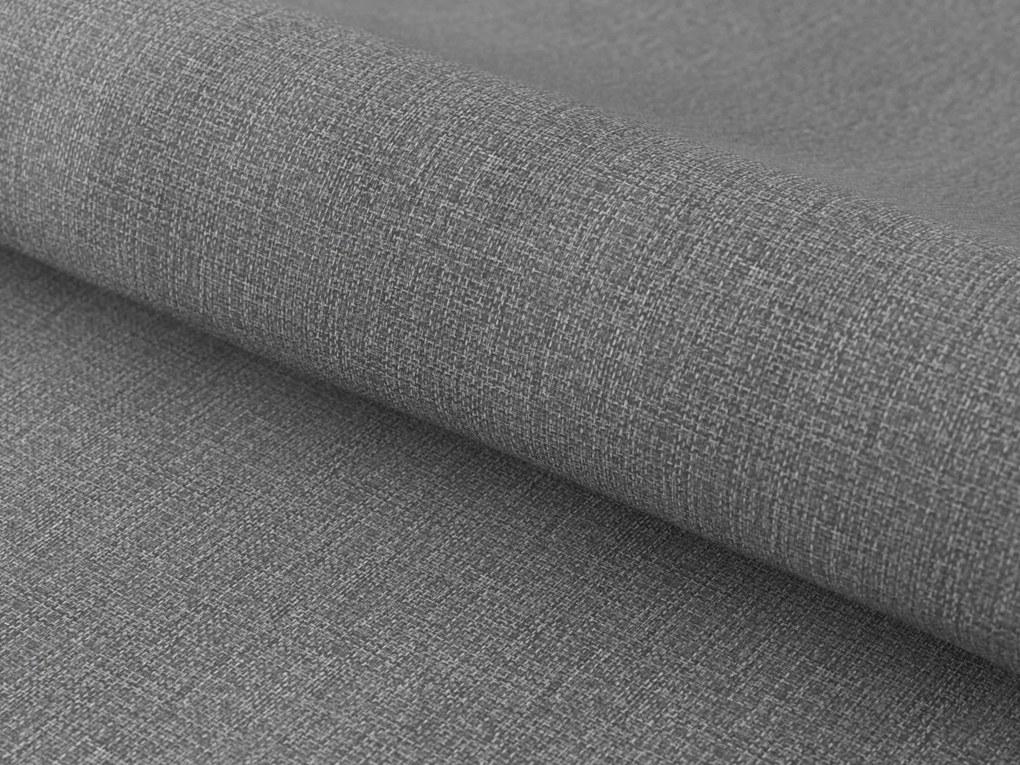 MAZZONI EXPORT ROXY Gri (material Spirit 15)/cadru negru - SCAUN DE LEMN TAPIȚAT PENTRU SALON SUFRAGERIE BUCĂTĂRIE RETRO