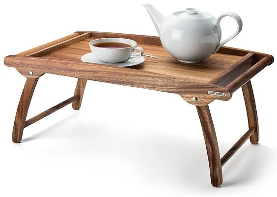 Tavă din acacia pentru mic dejun Continenta C4868