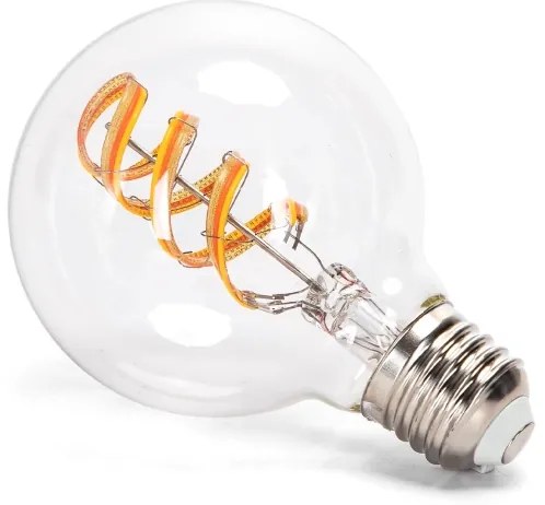 Bec LED RGBW Aigostar FILAMENT G80 E27/4,9W/230V 2700K