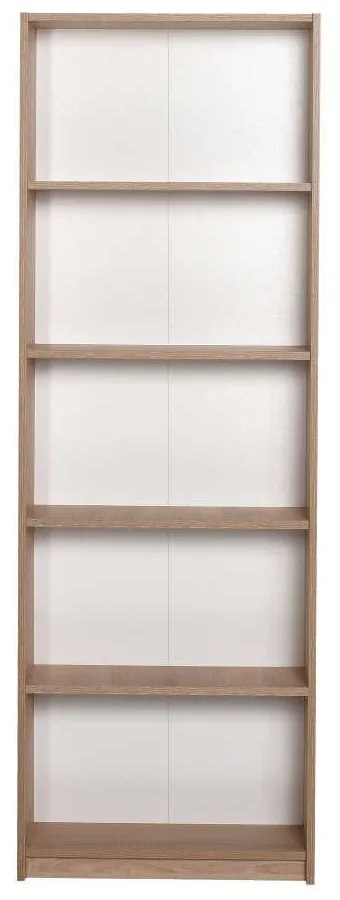 Biblioteca Adore Nurdan, 5 rafturi, Sonoma, 58x170x23 cm