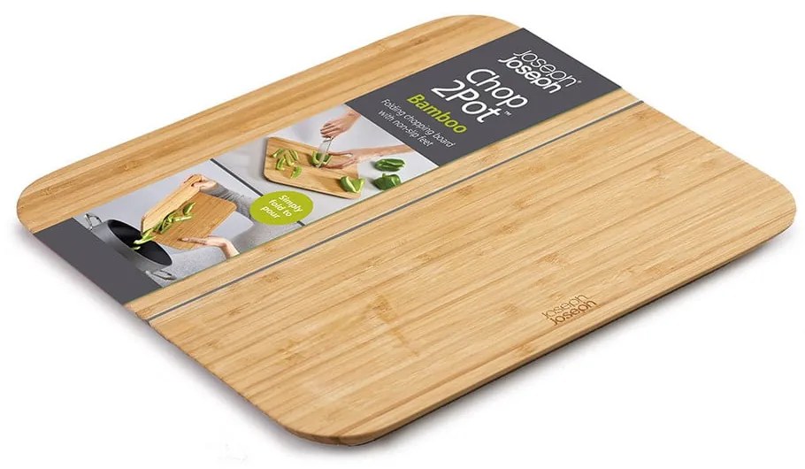 Tocător pliabil din bambus Joseph Joseph Bamboo, 32,5 x 27 cm