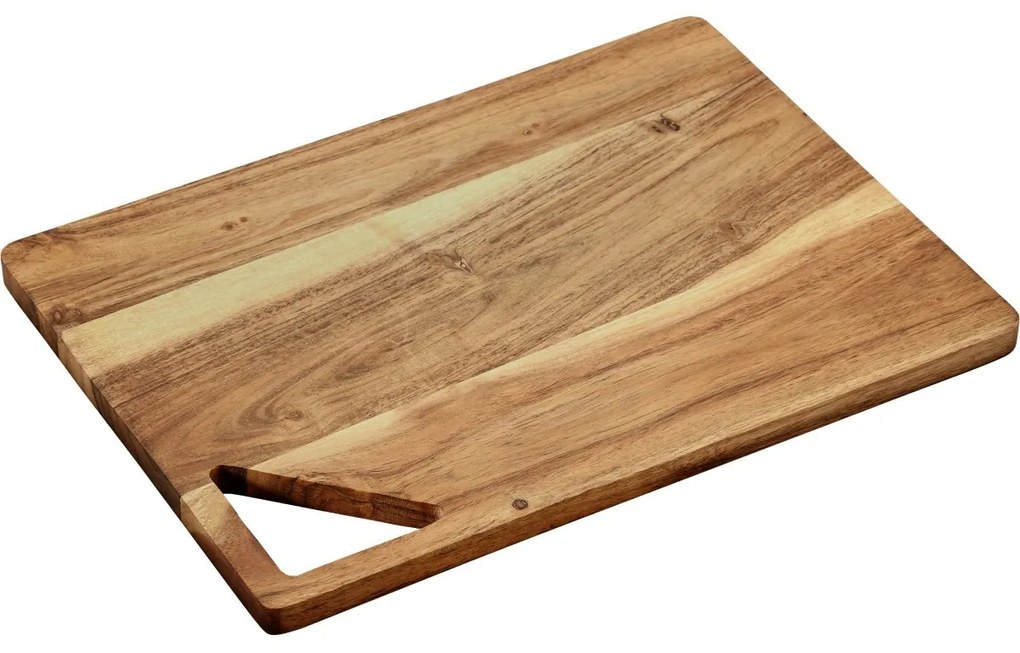 Kesper 29141 Tăietor și servitor din lemn desalcâm 35,5 x 25,5 x 1,7 cm, M