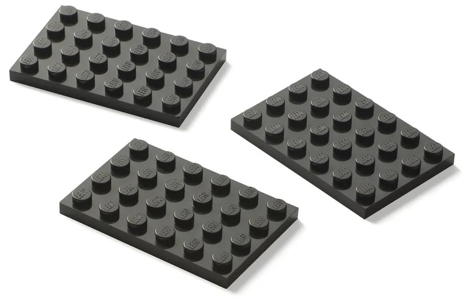 Organizator de depozitare cu 3 sertare LEGO®, gri